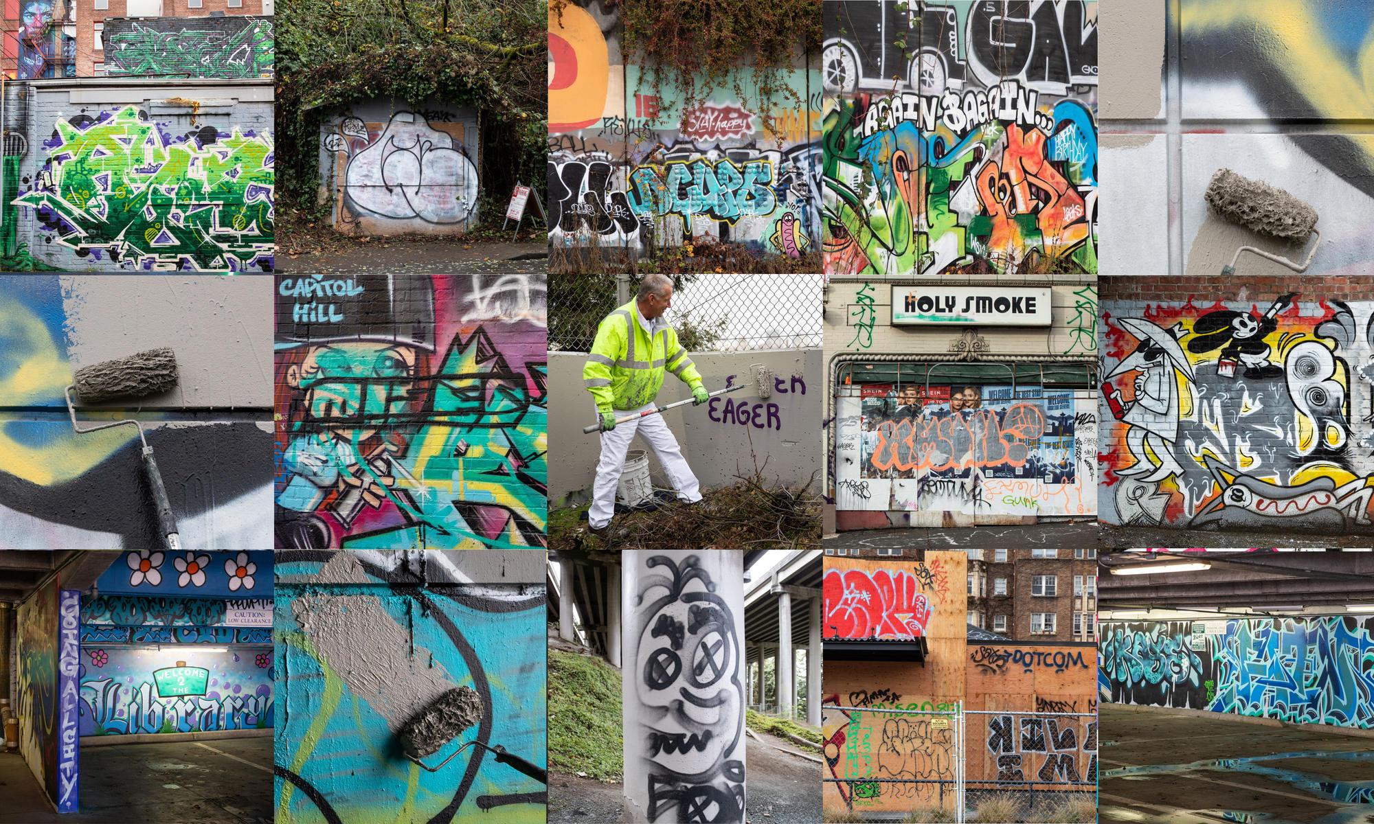 Can Seattle's mayor win his tough-on-graffiti game of tag ...